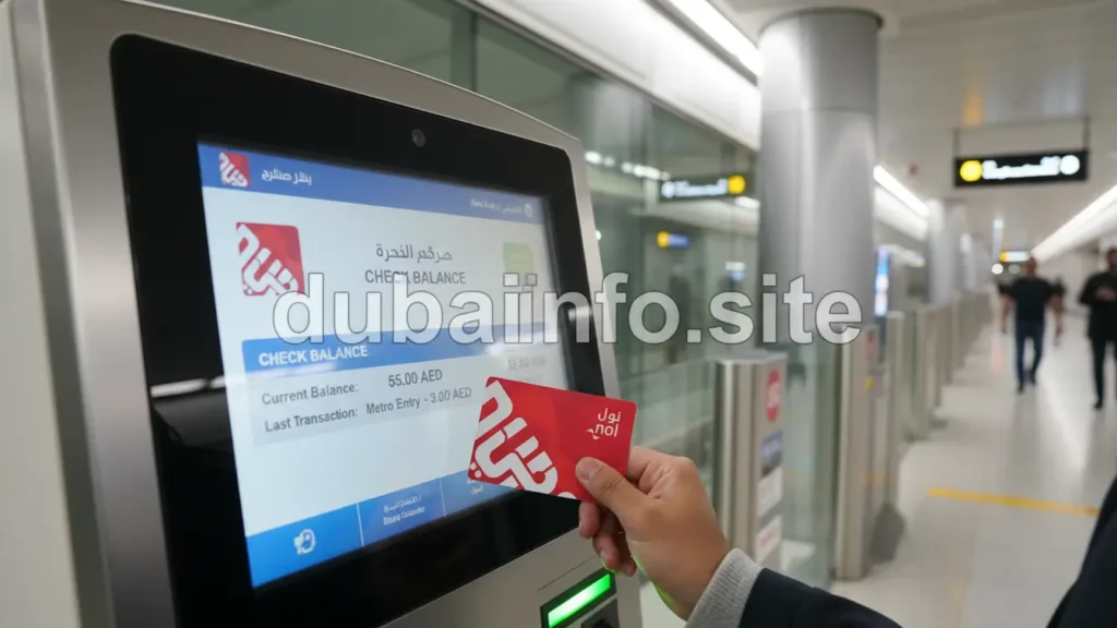 NOL Card Balance at Metro Stations