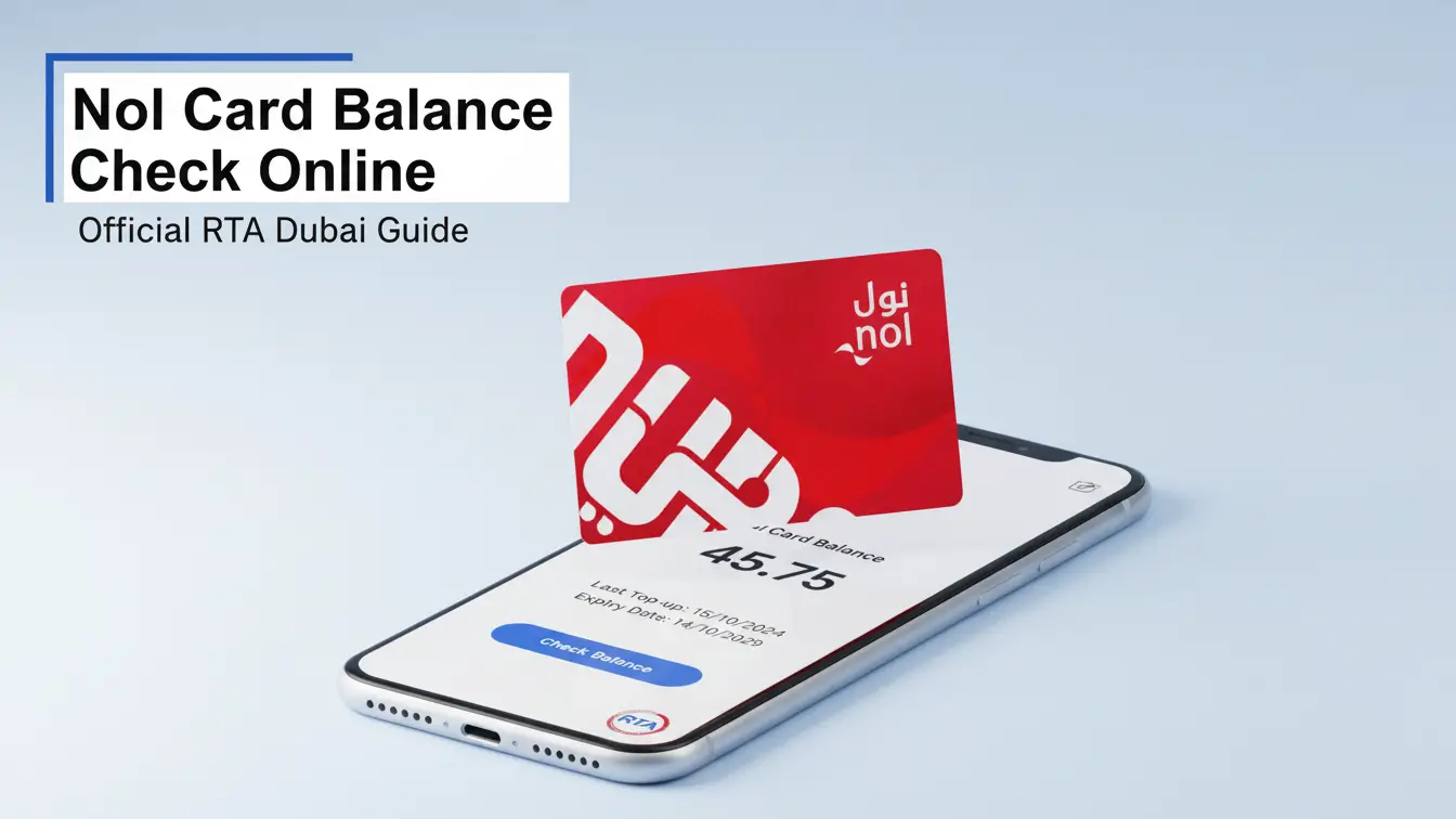 Nol Card Balance Check Online 2026 – Official RTA Dubai Guide