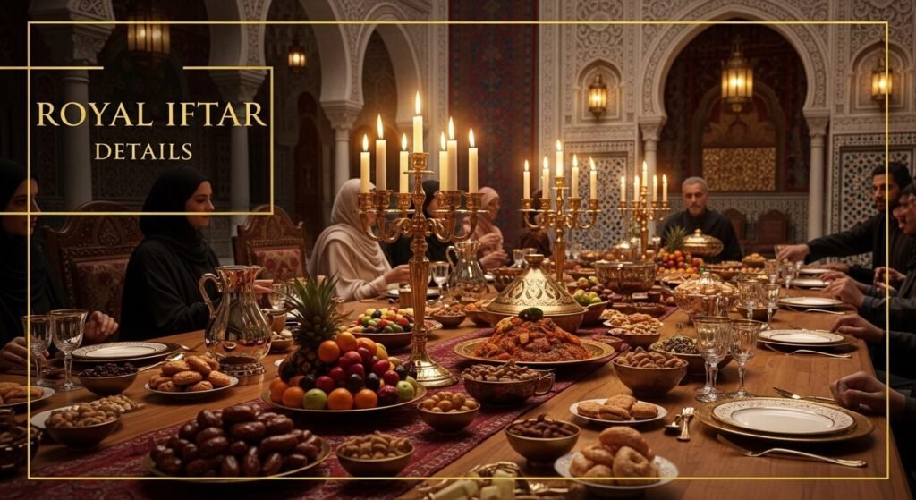 Royal Iftar Details: