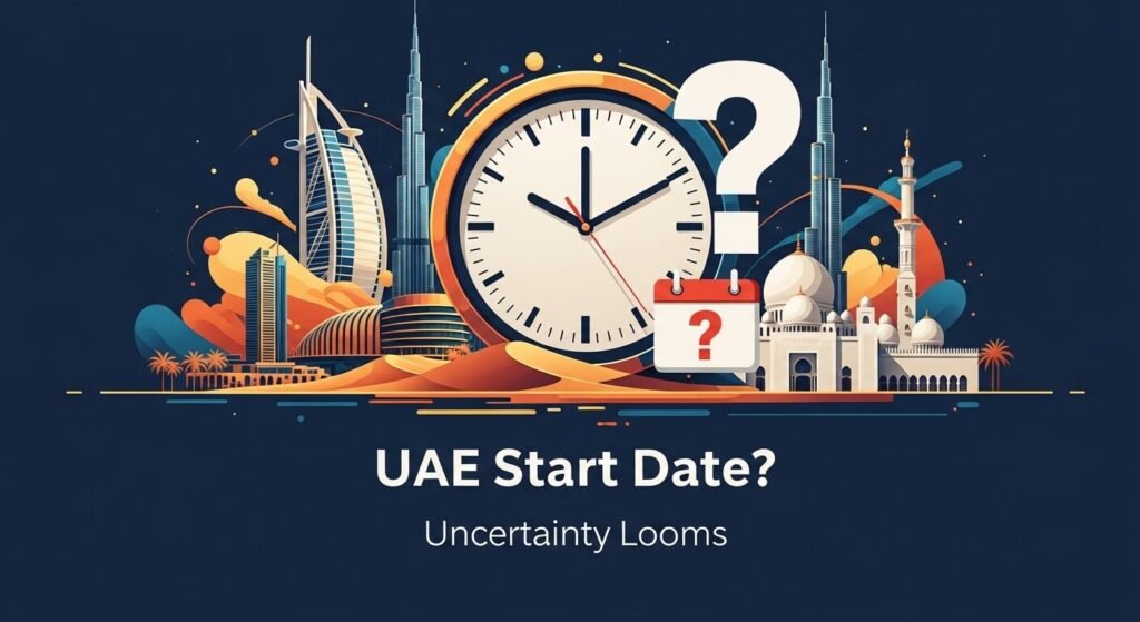 When will the UAE confirm the start date?