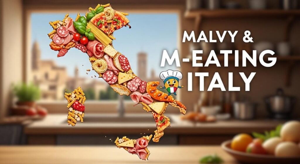 Malvy & M-Eating Italy