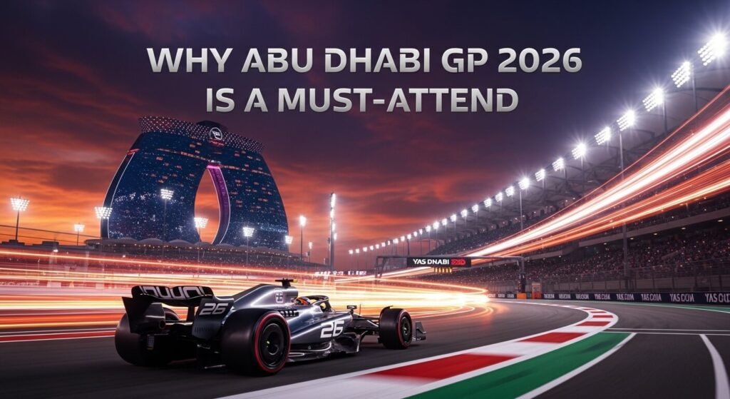 Why Abu Dhabi GP 2026 Is a Must-Attend