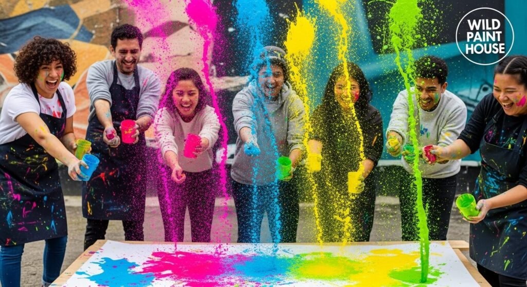  Get Messy at Wild Paint House