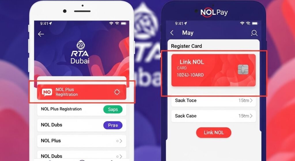 Registering NOL Plus Using the RTA Dubai or Nol Pay App