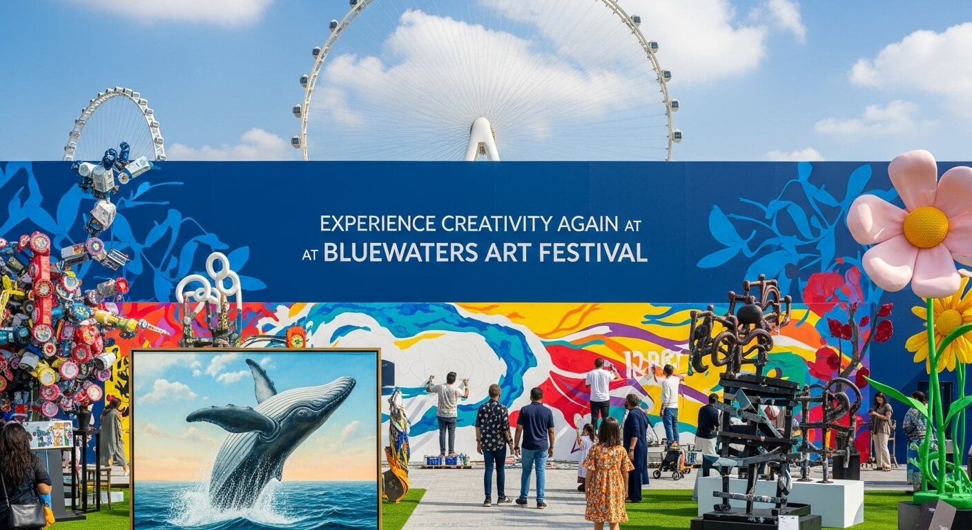 Experience Creativity Again at Bluewaters Art Festival