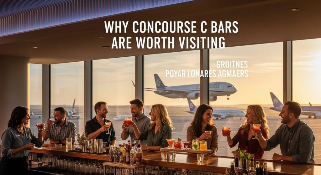Why Concourse C Bars Are Worth Visiting