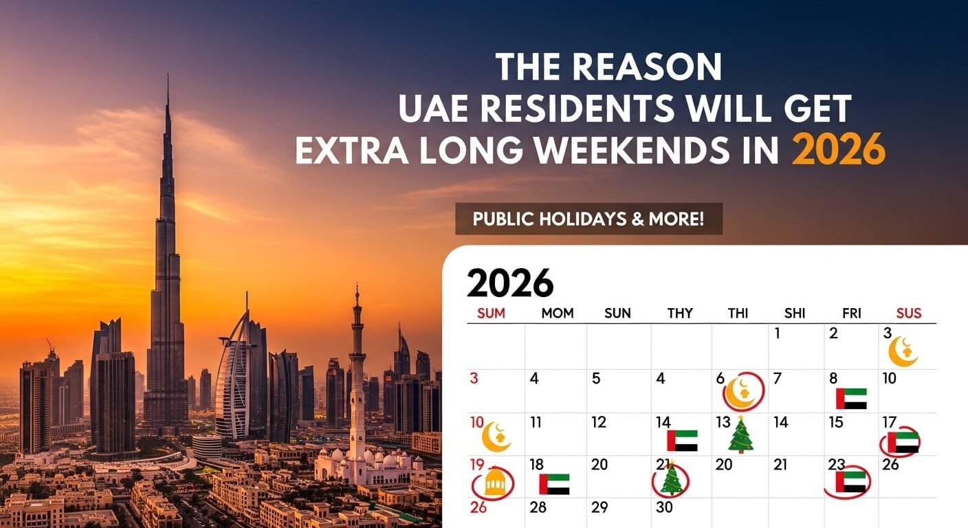 The Reason UAE Residents Will Get Extra Long Weekends