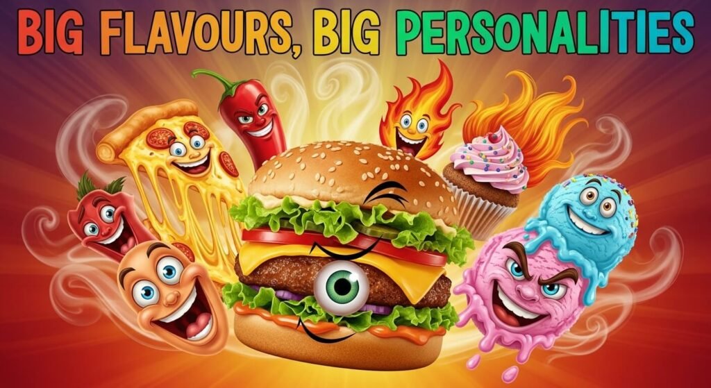 Big flavours, big personalities