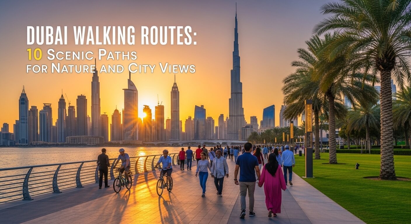 Dubai Walking Routes: 10 Scenic Paths for Nature and City Views