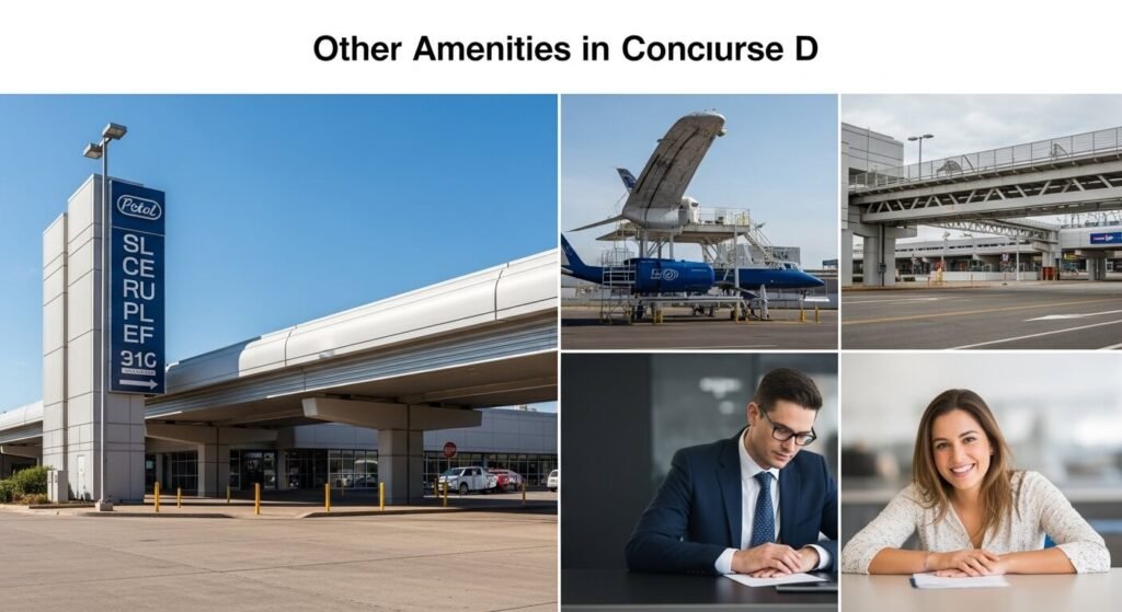 Other Amenities in Concourse D