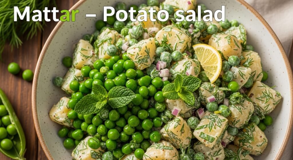 Mattar – Potato salad