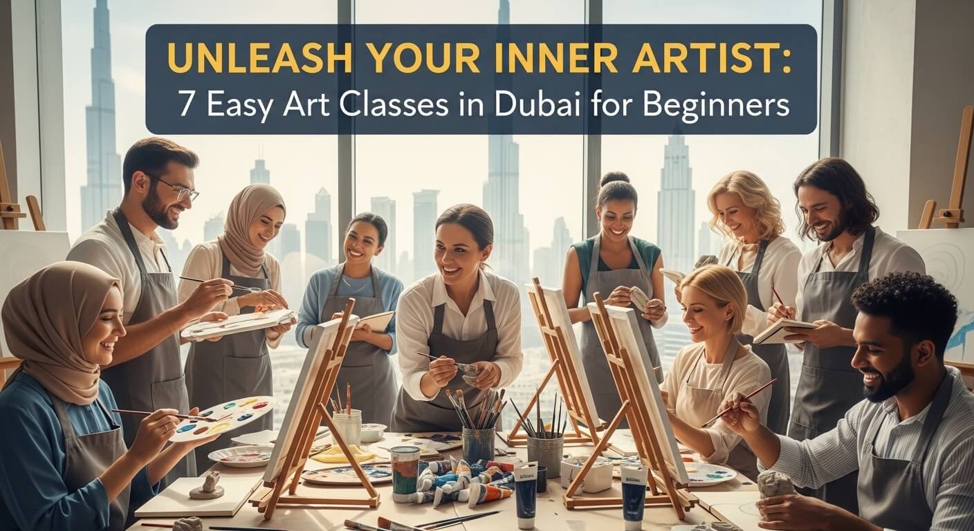 Unleash Your Inner Artist: 7 Easy Art Classes in Dubai for Beginners