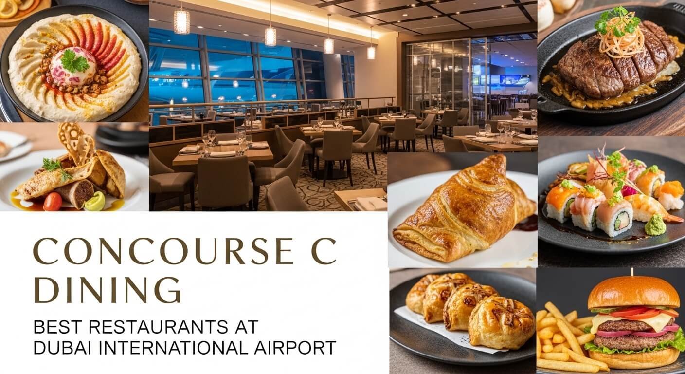 Concourse C Dining: Best Restaurants at Dubai International Airport