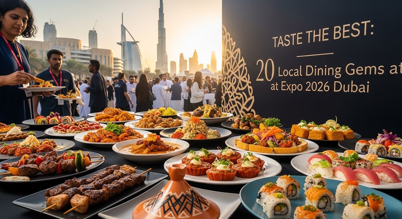 Taste the Best: 20 Local Dining Gems at Expo Dubai