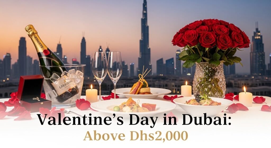 Valentine’s Day in Dubai: Above Dhs2,000