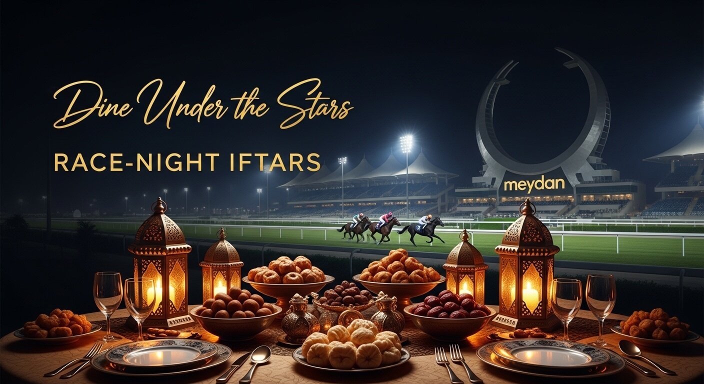 “Dine Under the Stars: Race-Night Iftars at Meydan”