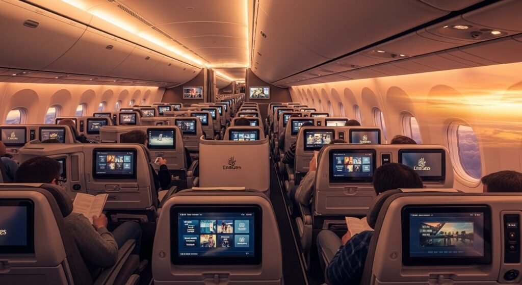 Inside the Emirates Airbus A350