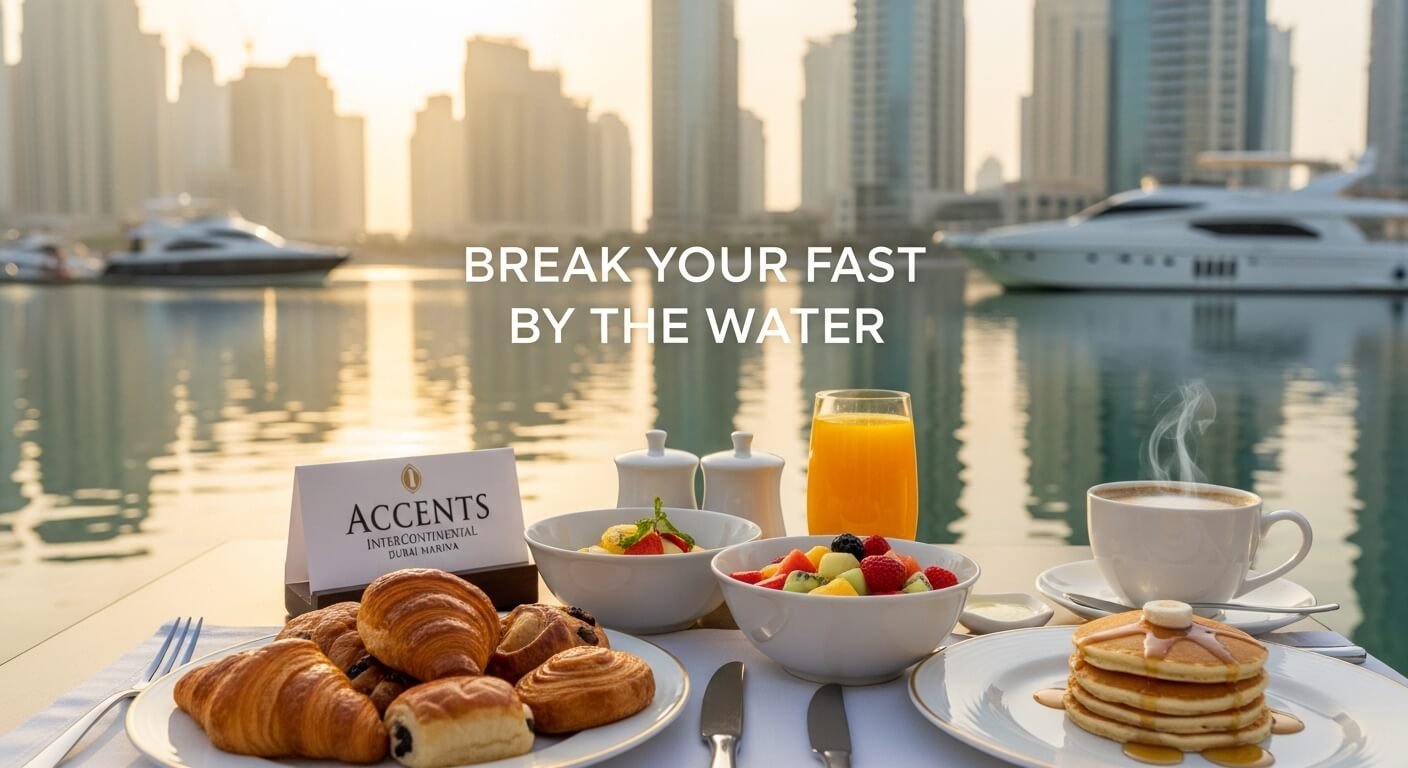 Break Your Fast by the Water at Accents, InterContinental Dubai Marina