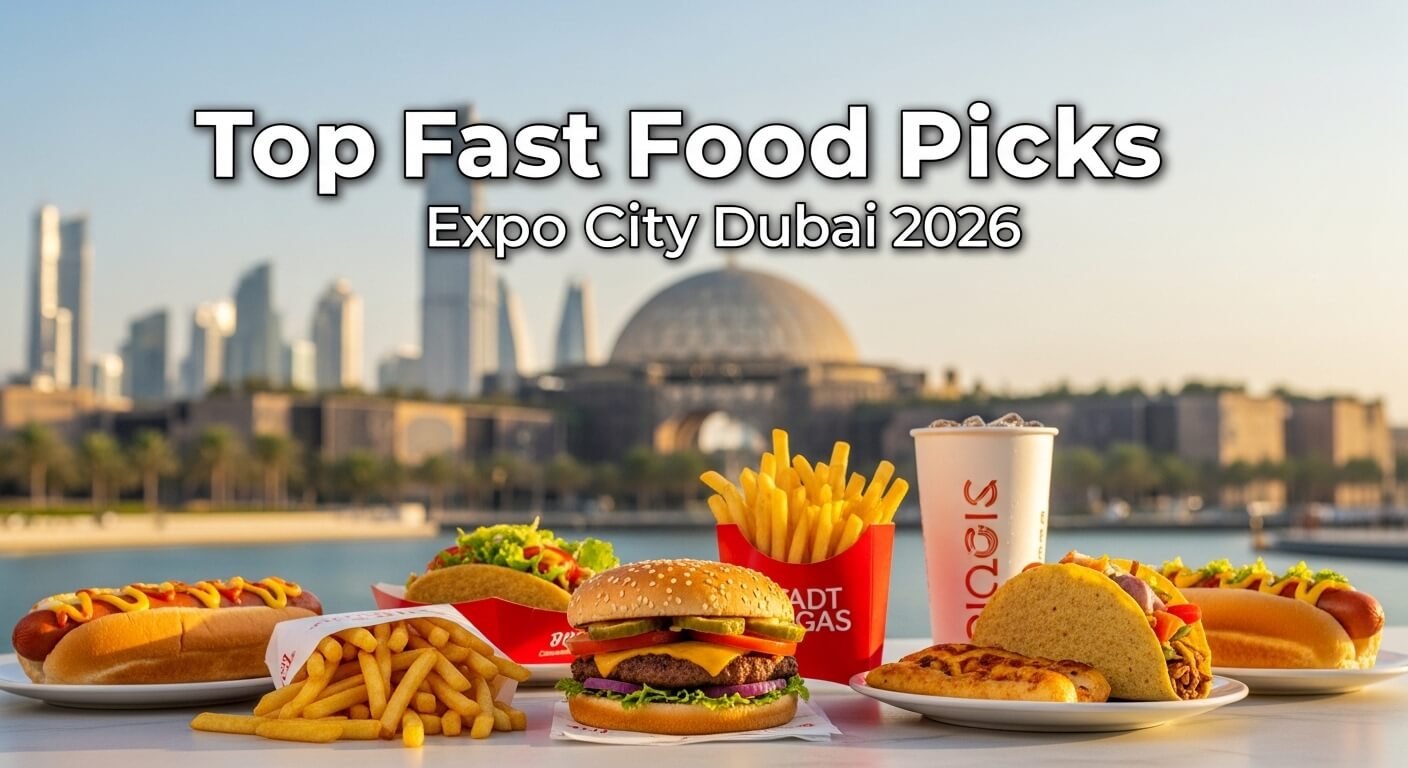 Top Fast Food Picks for Your Visit to Expo City Dubai