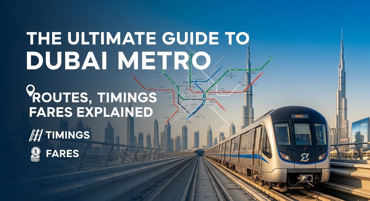 The Ultimate Guide to Dubai Metro: Routes, Timings and Fares Explained