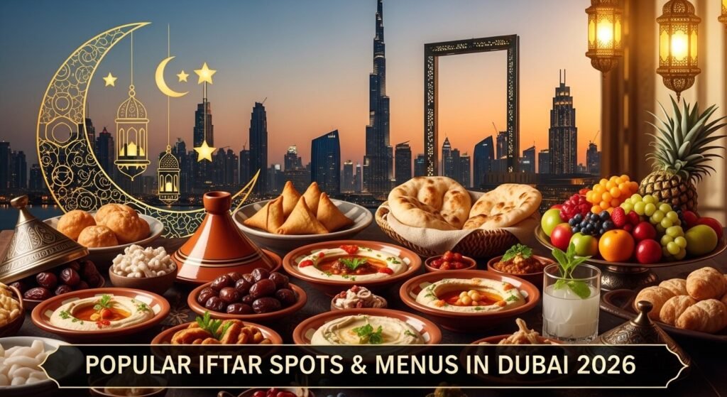 Popular Iftar Spots & Menus in Dubai 2026