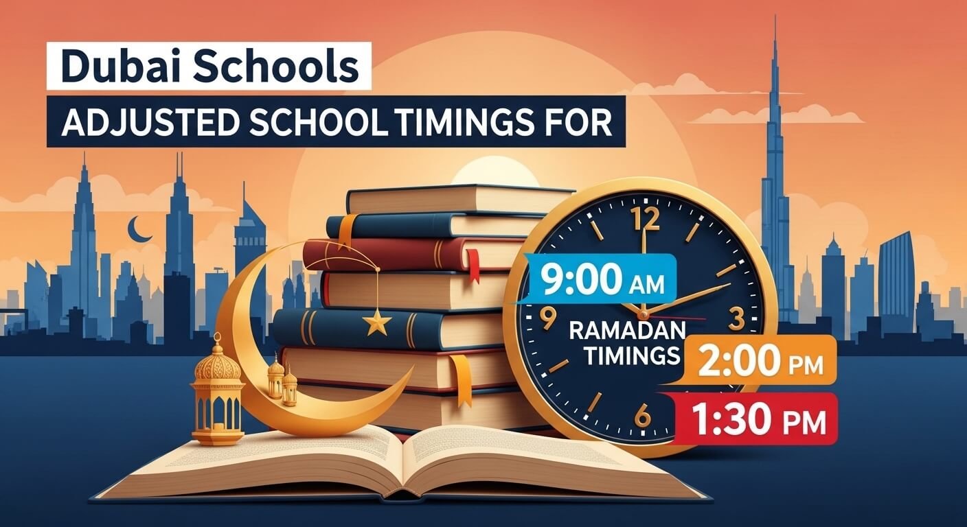Dubai Announces Adjusted School Timings for Ramadan