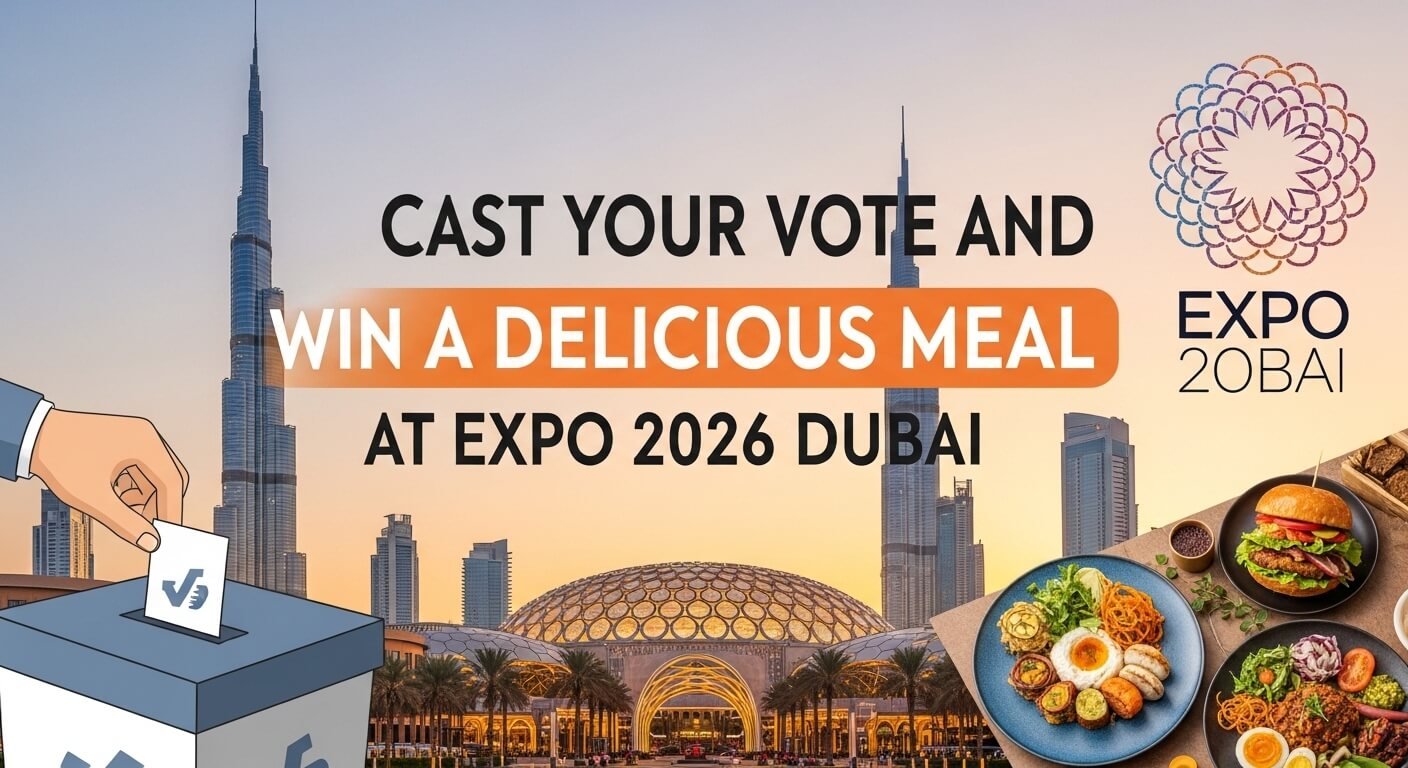Cast Your Vote and Win a Delicious Meal at Expo Dubai