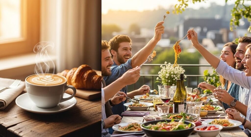 From Coffee to Long Lunches