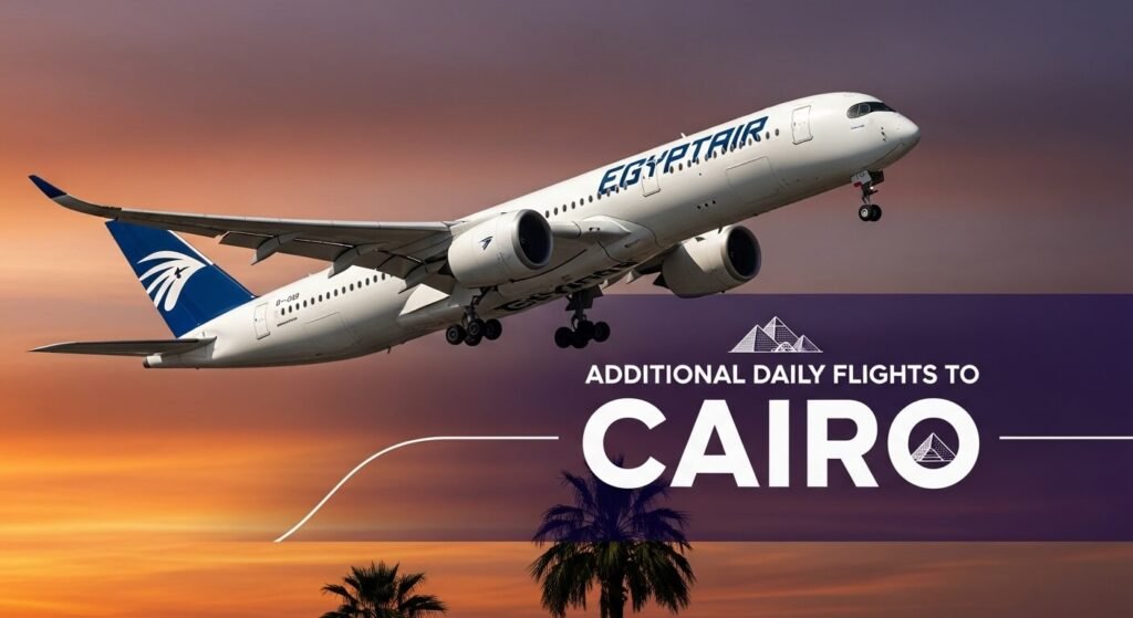 Additional Daily Flights to Cairo