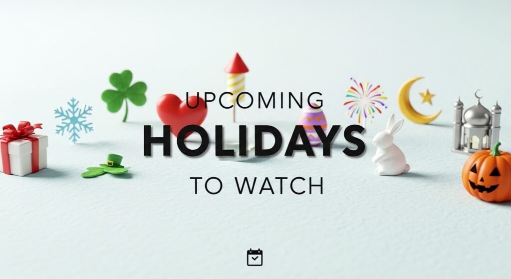 Upcoming Holidays to Watch