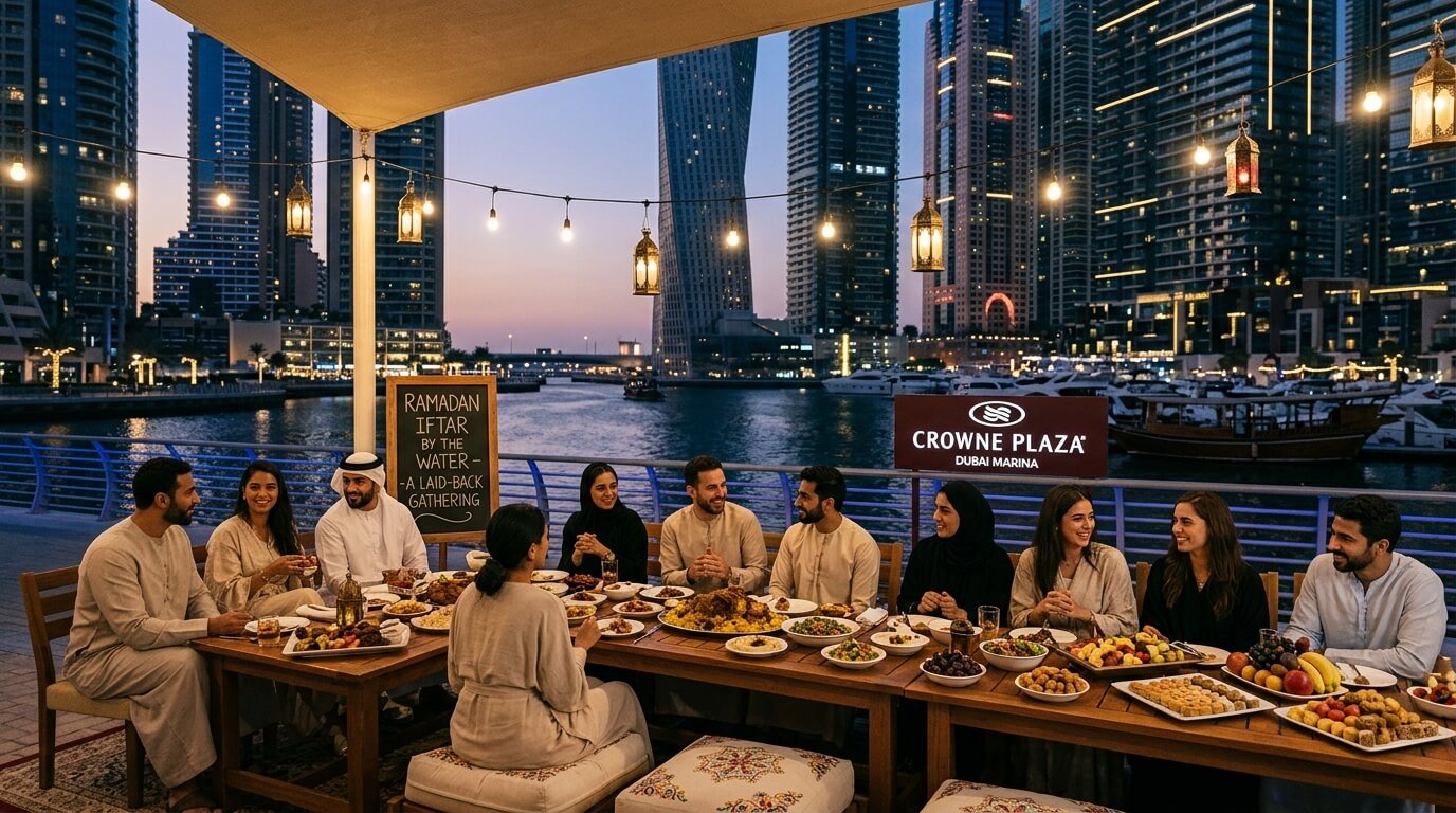 Crowne Plaza Dubai Marina Brings a Laid-Back Iftar by the Water