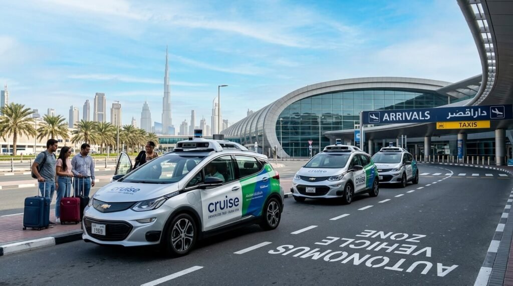 Driverless Taxis Arriving in Dubai