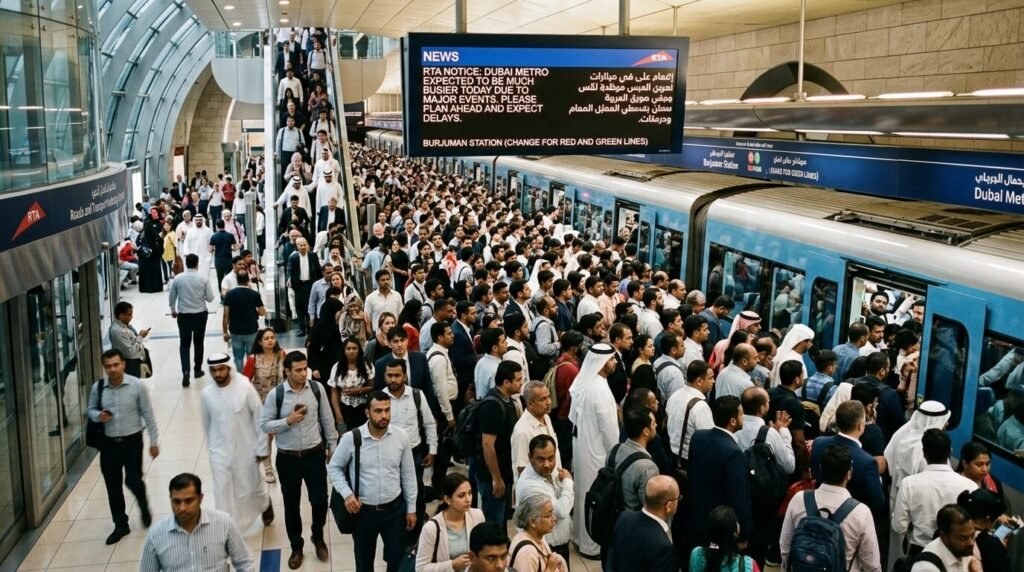 Dubai Metro Is Expected To Be Much Busier