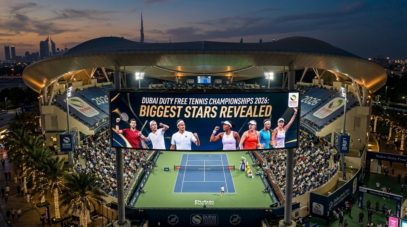Dubai Duty Free Tennis Tournament 2026: Biggest Stars Revealed