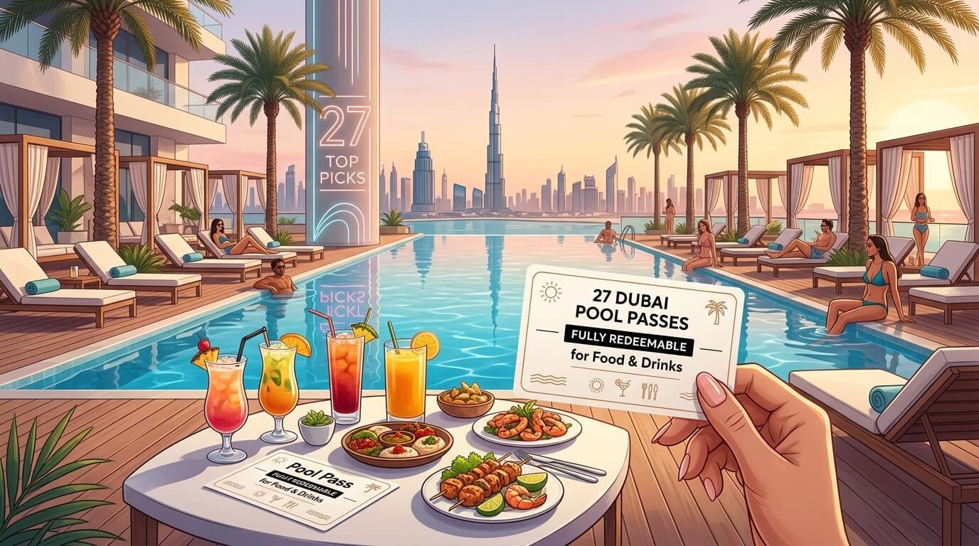 27 Dubai Pool Passes Where Your Entry Fee Is Fully Redeemable