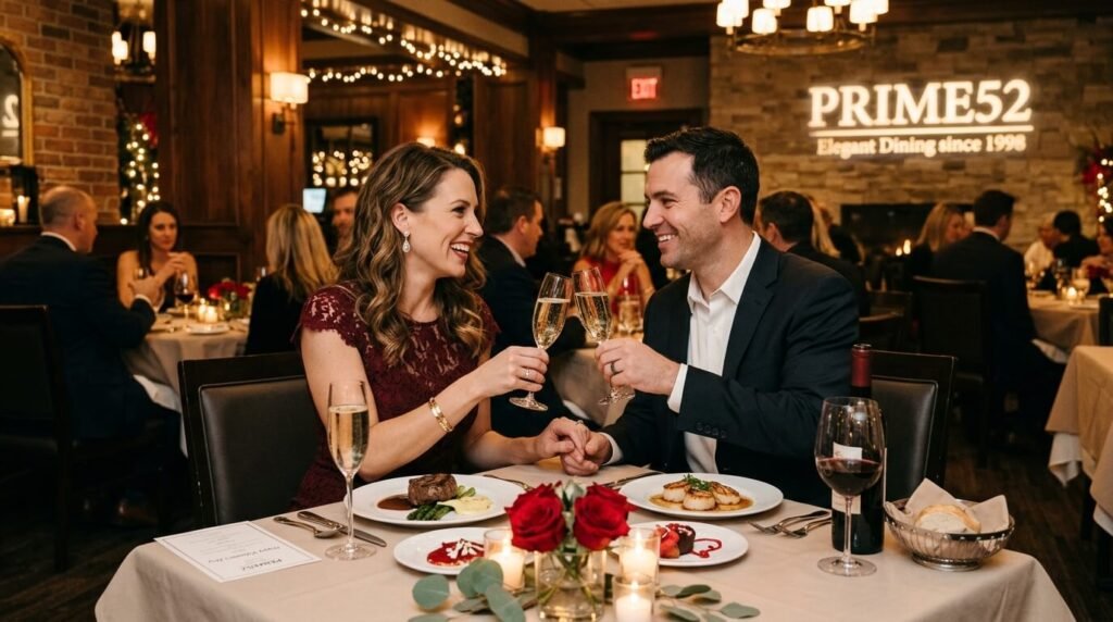 Enjoy an Elegant Valentine’s Dinner at Prime52