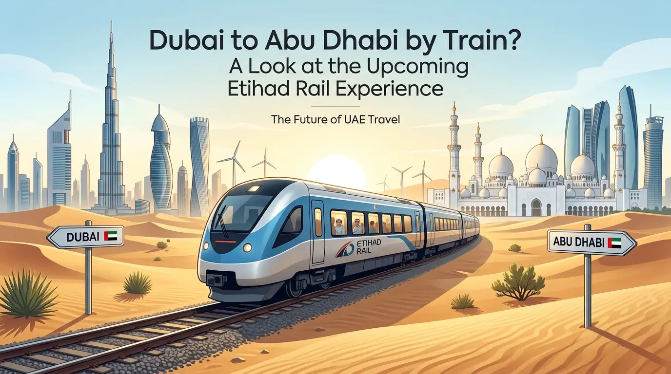 Dubai to Abu Dhabi by Train? A Look at the Upcoming Etihad Rail Experience