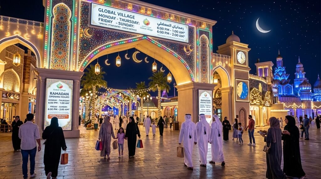 Global Village Ramadan Opening Hours