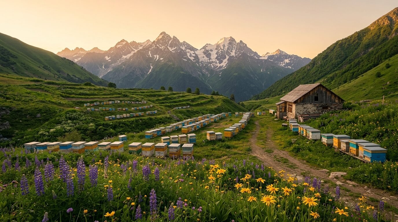 Explore a Mountain Bee Farm and Uncover the Secret Life of Bees