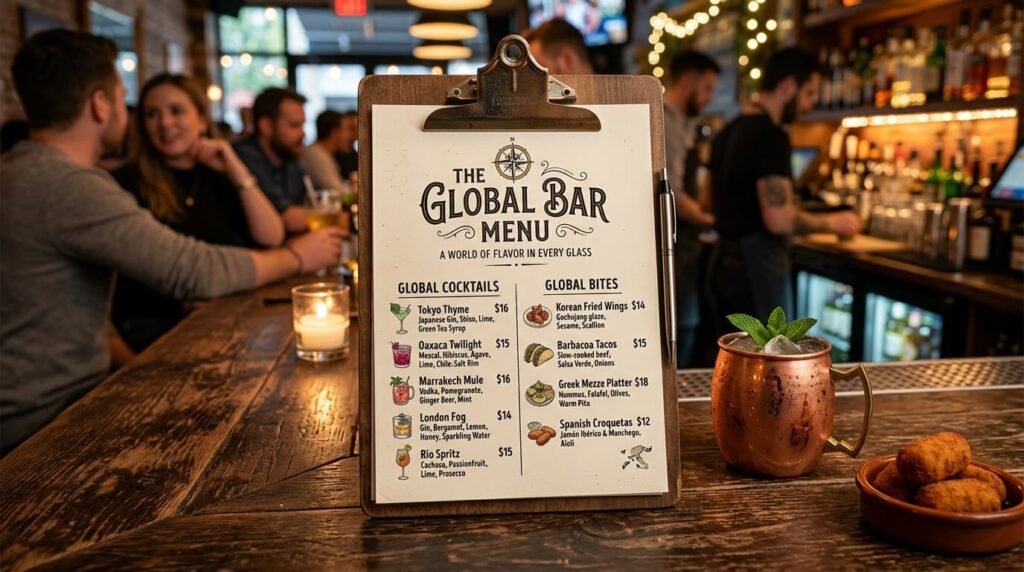 What’s on the New Global Bar Menu?