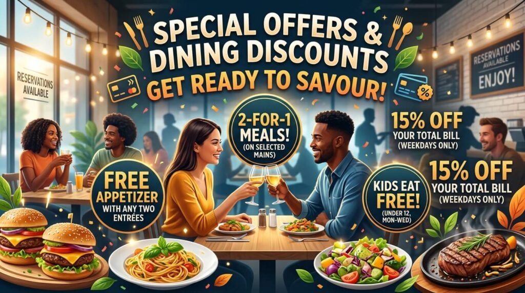 Special Offers and Dining Discounts