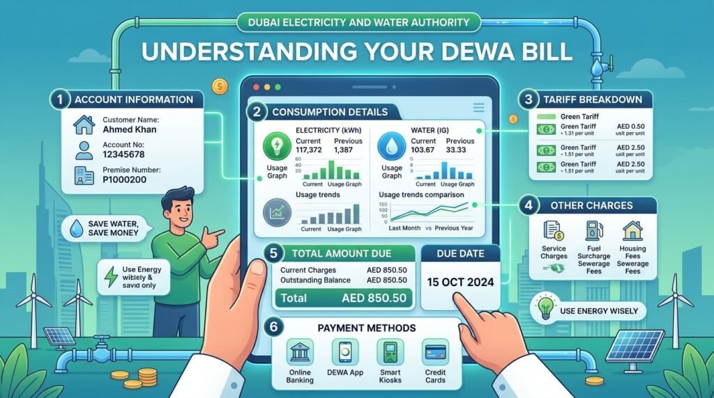 Understanding Your DEWA Bill