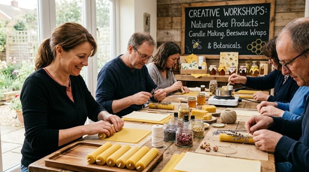 Creative Workshops Using Natural Bee Products