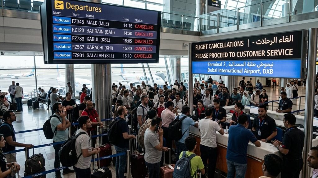 Several flydubai Flights Were Cancelled