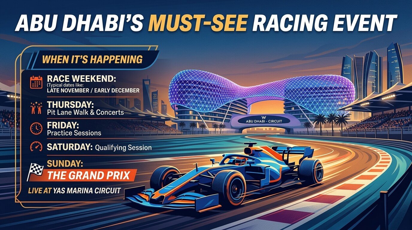 Abu Dhabi’s Must-See Racing Event: Here’s When It’s Happening