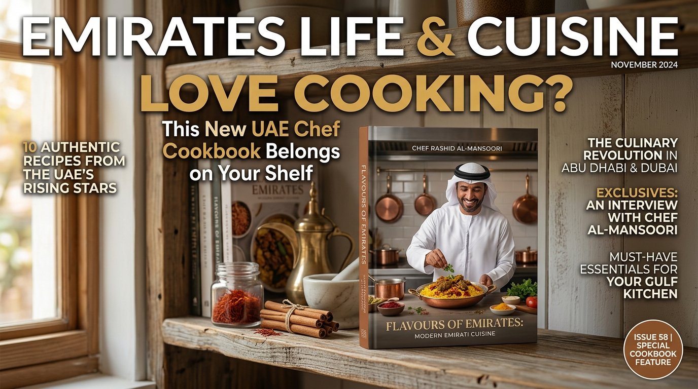 Love Cooking? This New UAE Chef Cookbook Belongs on Your Shelf