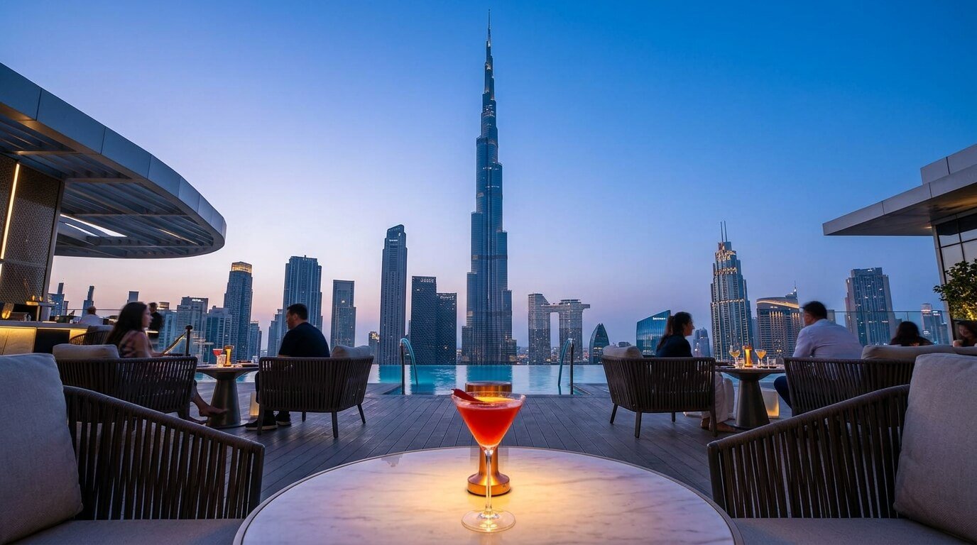 10 Dubai Rooftop Bars with Incredible Views and Must-Try Drinks