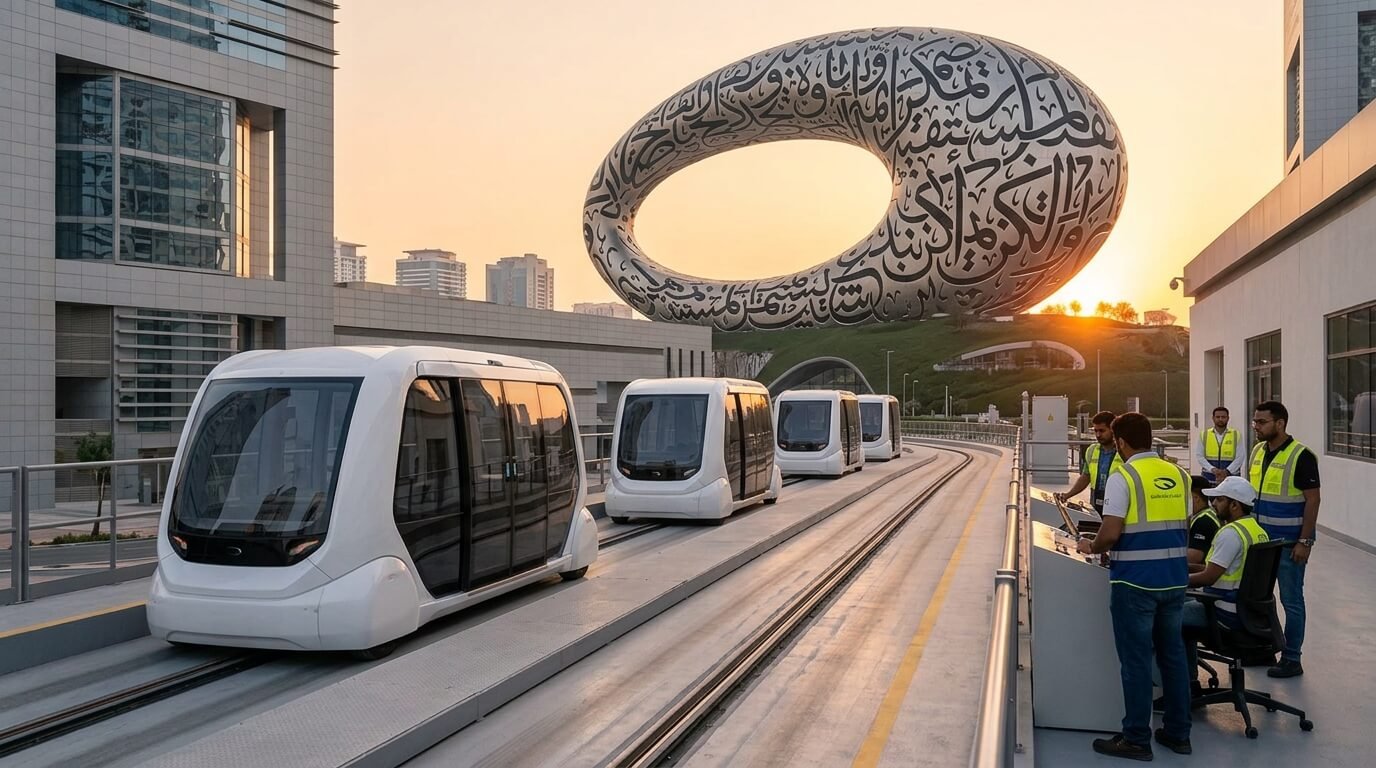 How Dubai’s New Driverless Pods Will Change City Transport