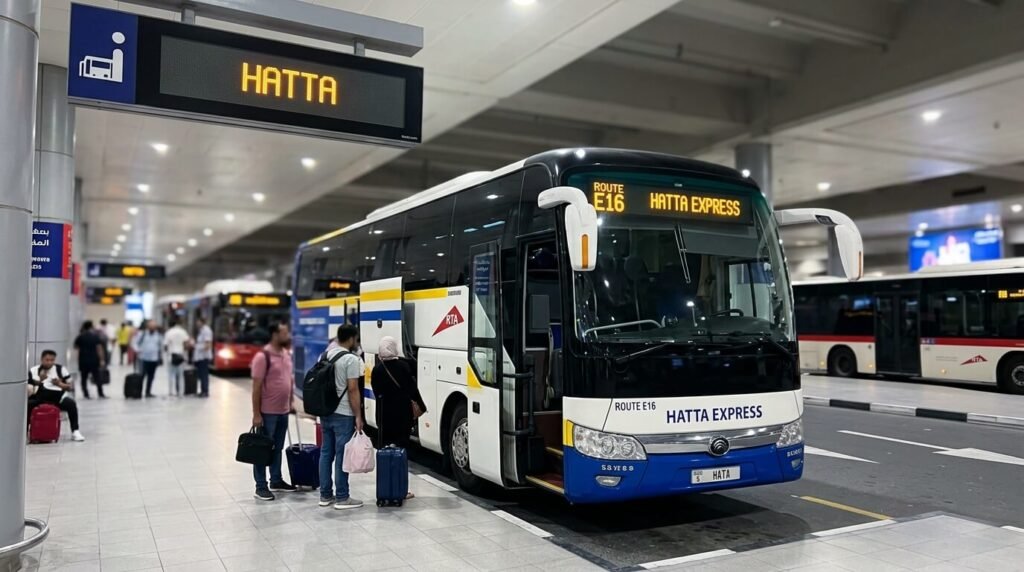 Getting from Dubai to Hatta by Bus