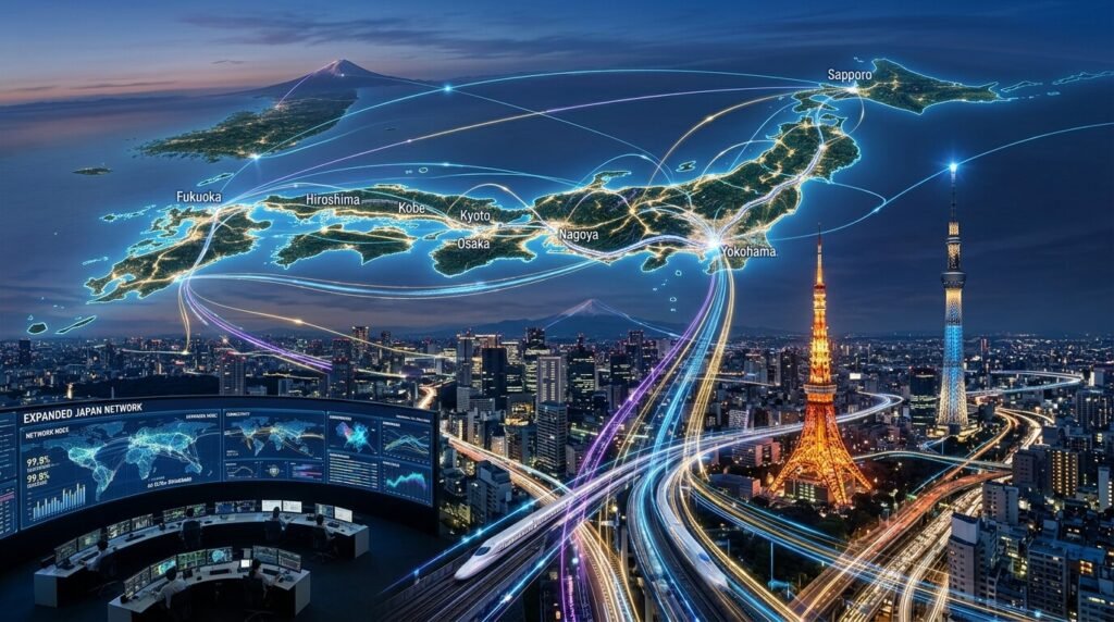 Expanded Japan Network